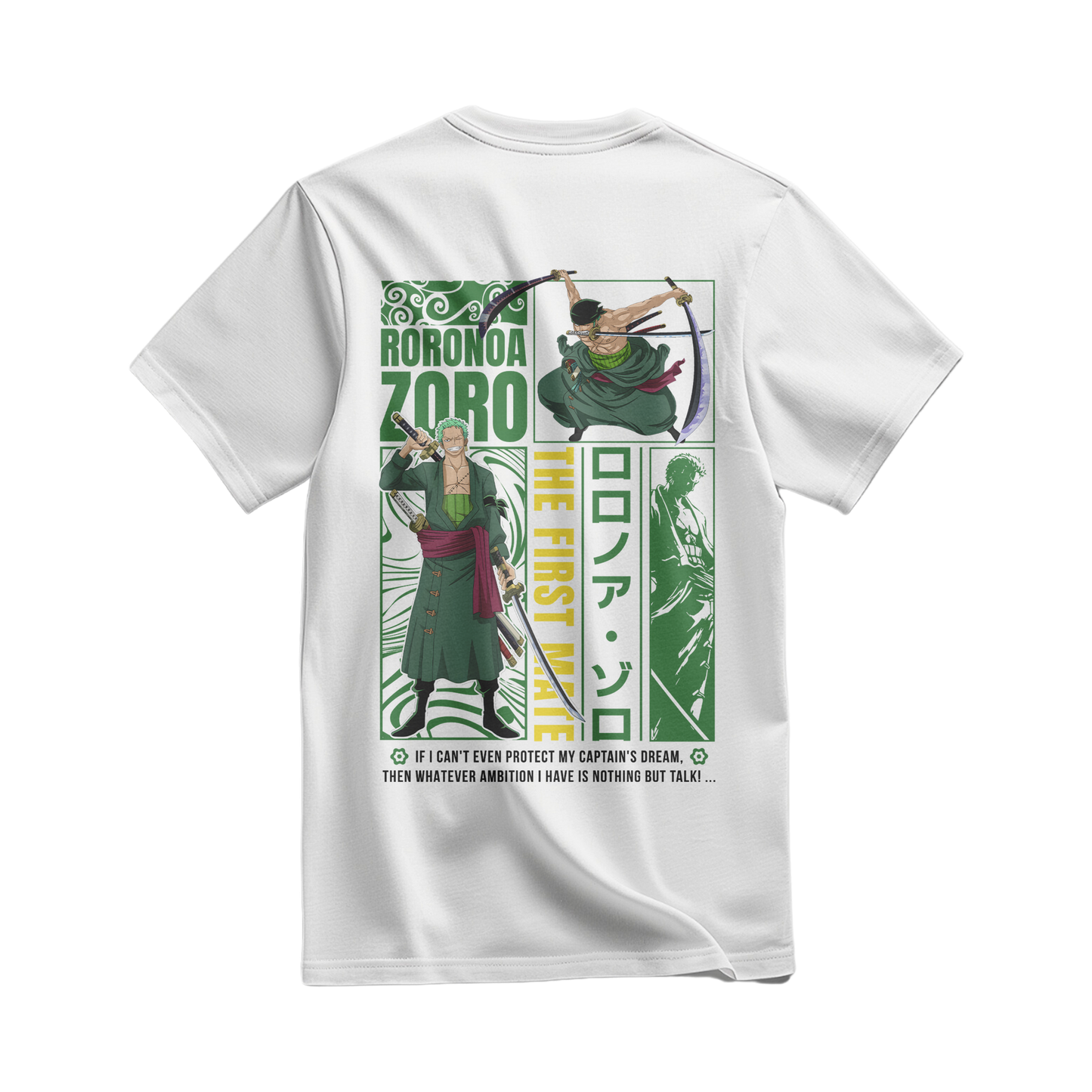 Roronoa Zoro (One Piece) Oversized T-shirt