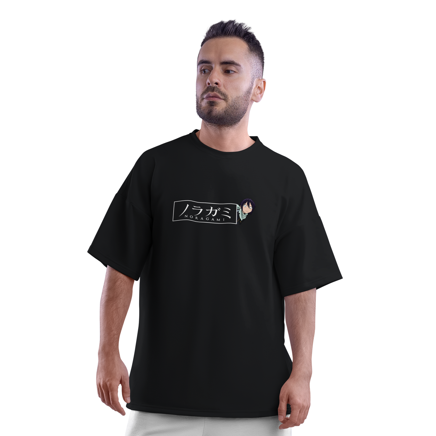 Noragami Oversized Black T-shirt