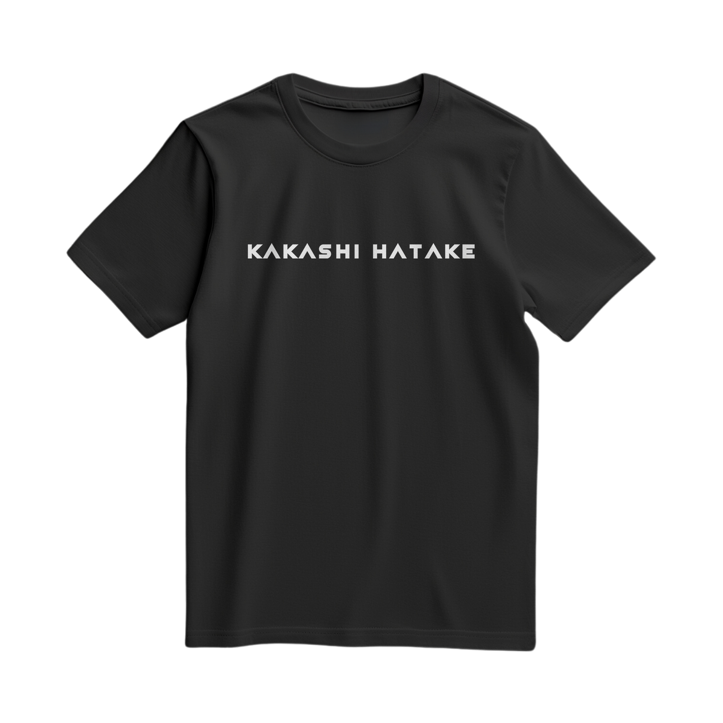 Kakashi Hatake (Naruto) Oversized Black T-shirt