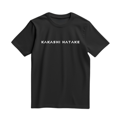 Kakashi Hatake (Naruto) Oversized Black T-shirt