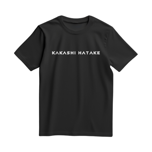 Kakashi Hatake (Naruto) Oversized Black T-shirt