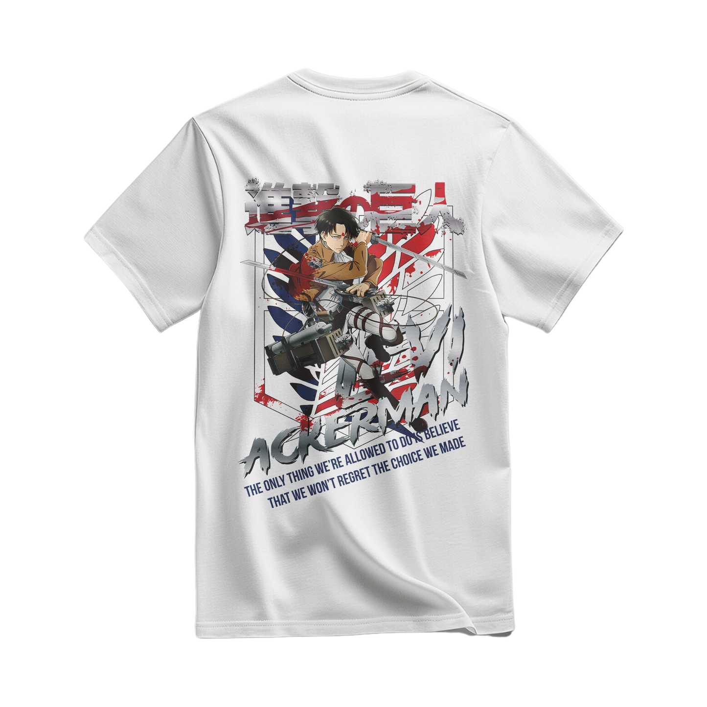 Captain Levi (Attack on Titan) Oversized T-shirt