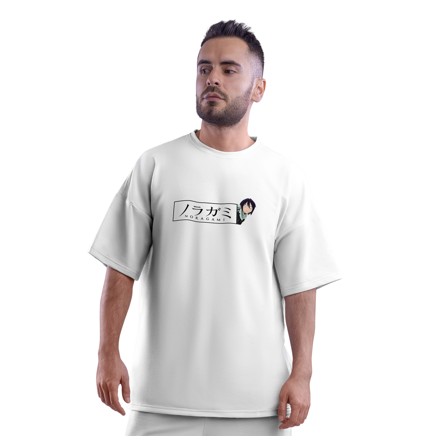Noragami Oversized White T-shirt