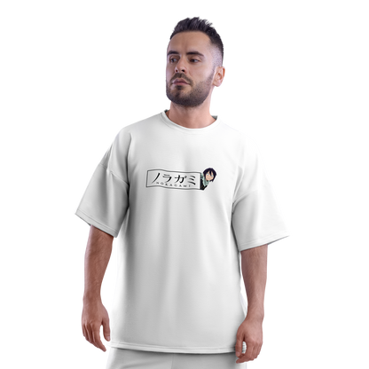 Noragami Oversized White T-shirt